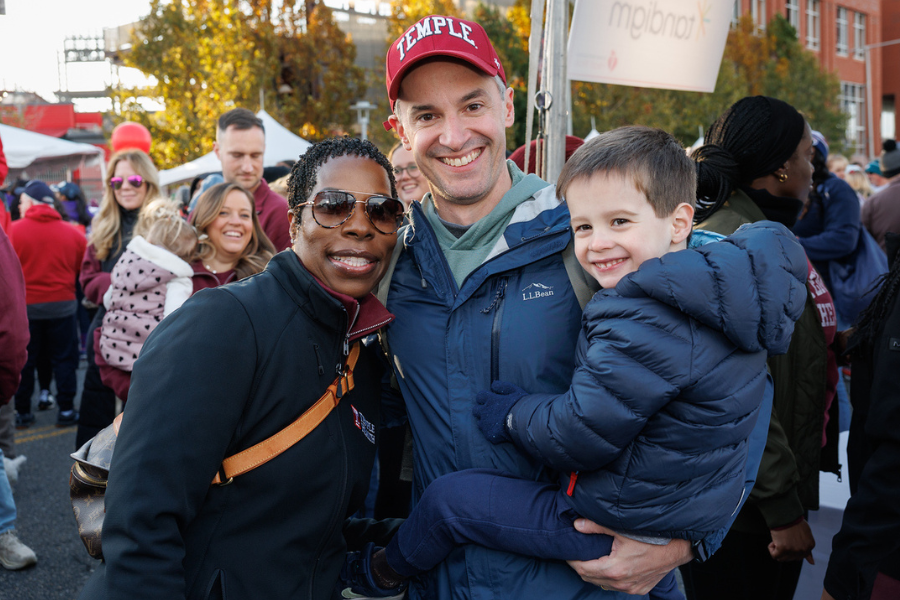 Temple Health team members at this year’s Heart Walk.