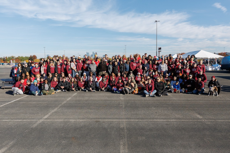 Temple Health team members at this year’s Heart Walk.