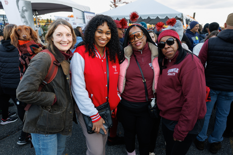 Temple Health team members at this year’s Heart Walk.