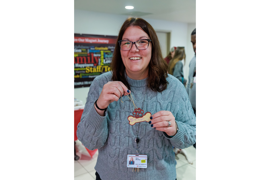 TUH-Main Campus employees loved meeting new furry friends!
