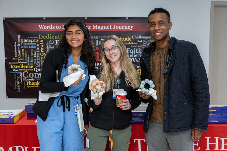 Temple Health’s House Staff enjoying this year’s appreciation events.