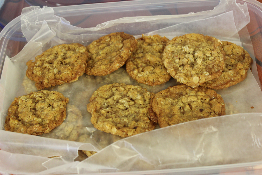 Snapshots from the March Madness Basketball Bracket Cookie Bake-Off.