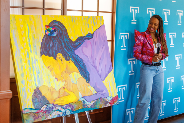 Moneek Pines-Elliot, North Philadelphia artist