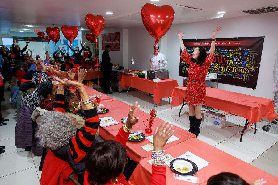 Temple Health Has Heart celebration.