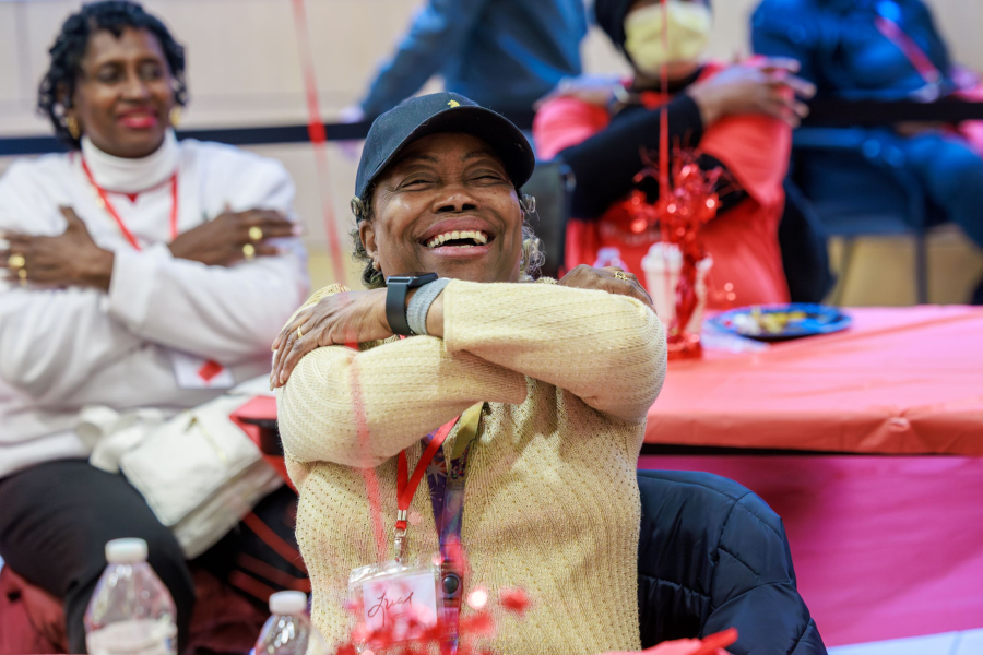 Temple Health Has Heart celebration.