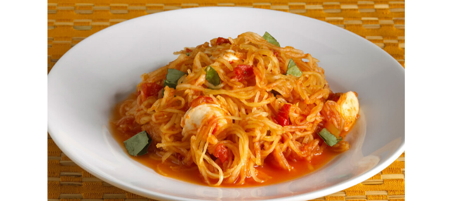 Spaghetti squash spaghetti