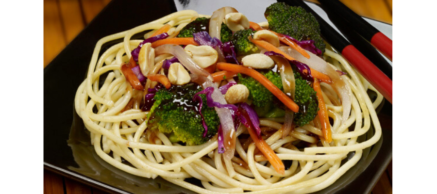 Sweet nutty stir-fry