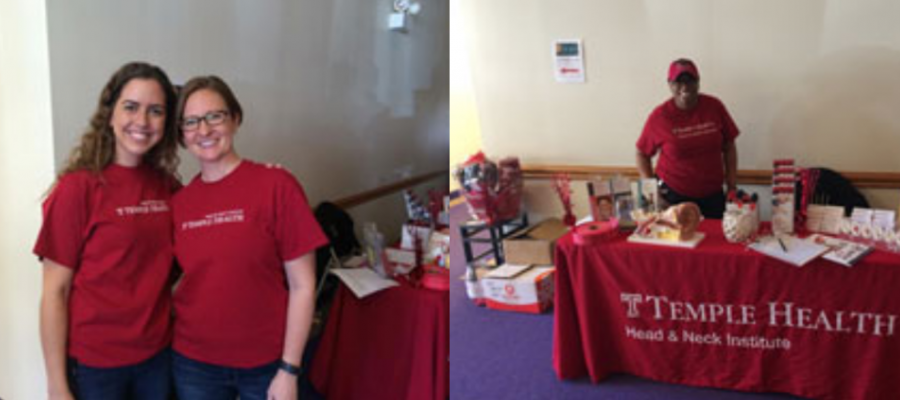 Temple Head & Neck Institute at community outreach event