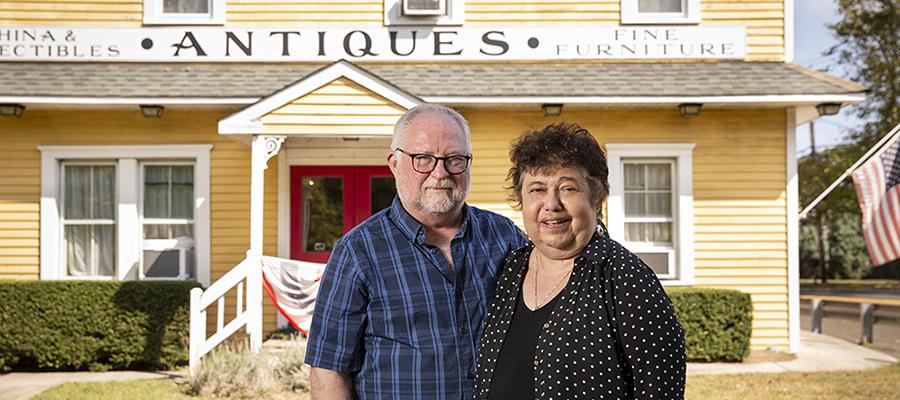 Mary C. DeMaio and her husband Wayne L. Stewart