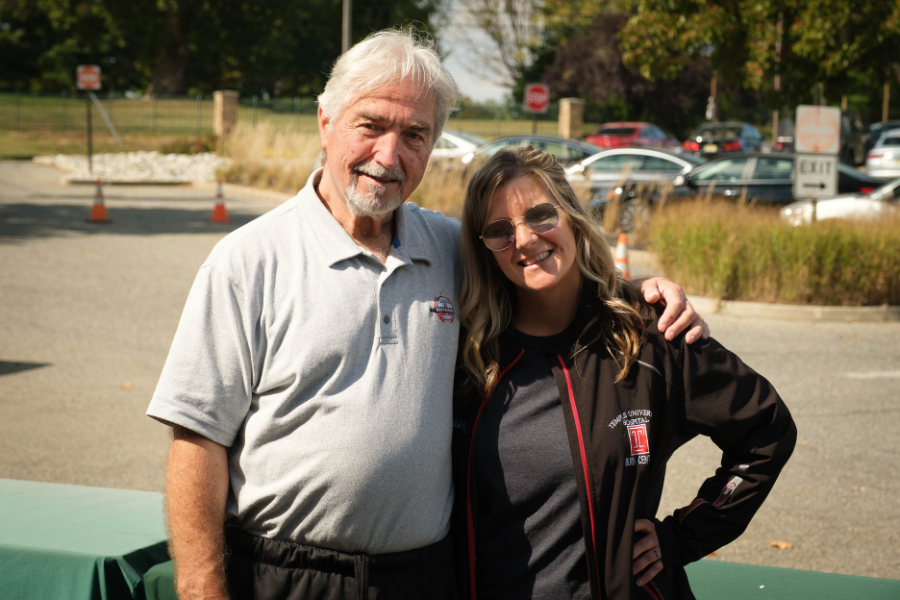 Jerry Kotts, Trustee Emeritus of the Local 22 Philadelphia Firefighters Union (left), who was instrumental in organizing the Golf Outing. 