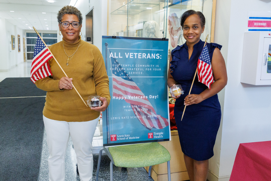 Honoring those who served at the Lewis Katz School of Medicine.