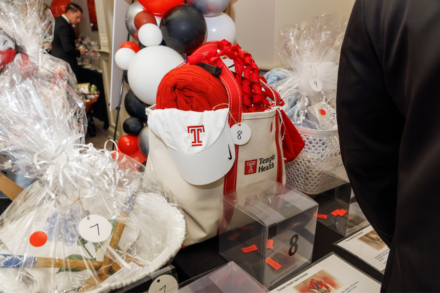 Temple Health was one of the gala’s major sponsors. 