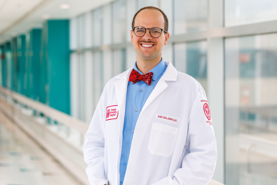 Eric Balaban, MD is working hard to improve the environment on behalf of patients impacted by climate change. 