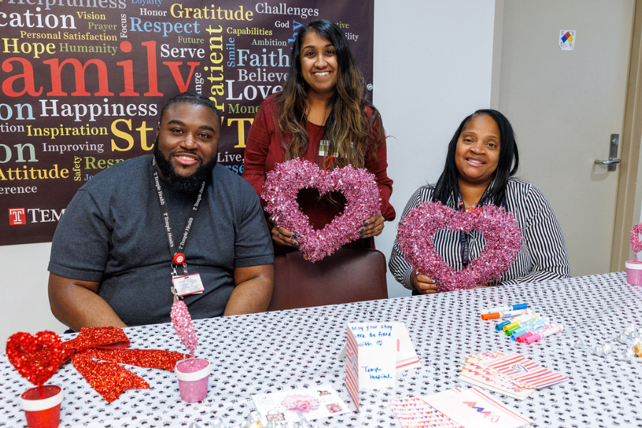 Valentine’s Day itself might have passed, but these heart-shaped wreaths helped keep us in the spirit!