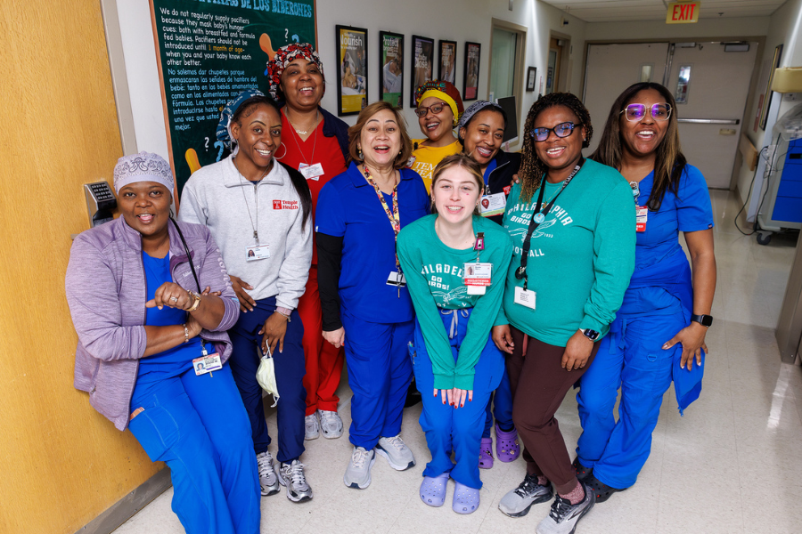 Say cheese! This TUH-Main Campus team loved smiling for the camera.