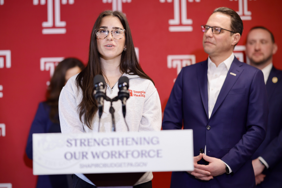 Maura Cabry speaks to the transformative impact Temple's Nursing Scholars Program has had on her education and future career.