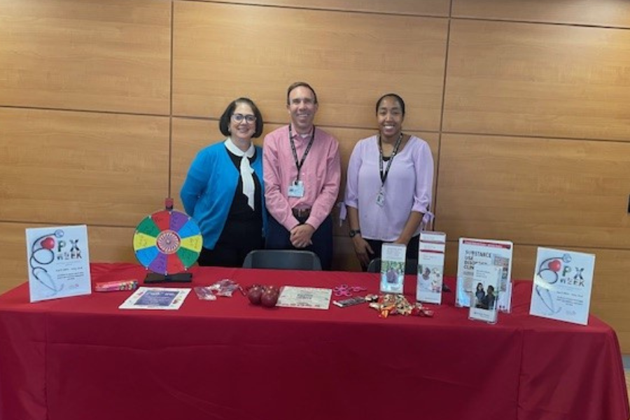 Our Episcopal team members had plenty of team spirit—and special Patient Experience giveaways!