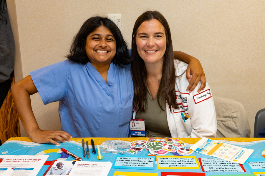 Team members and patients had a great time celebrating survivorship at this year’s event.