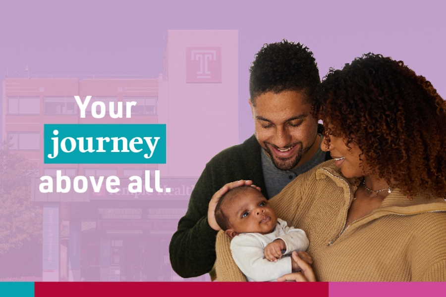 Temple Women and Families Hospital parents and children