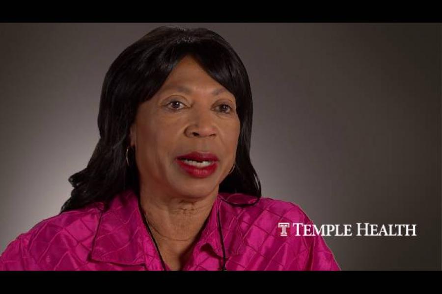 Temple patient Donna