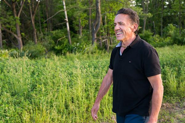 Nick K. going for a walk