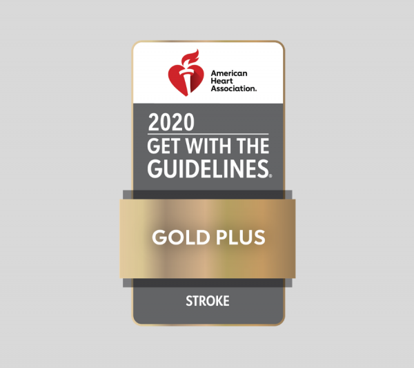 American Heart Association Get with the Guidelines Gold Plus Stroke Award