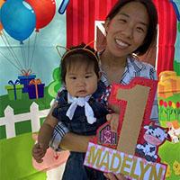 Cynthia Kim, MD, and her daughter
