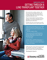 Lung Transplant Caregiver Guide cover