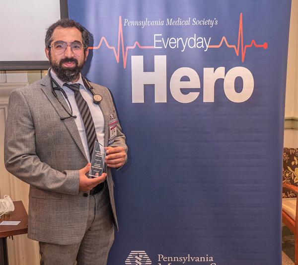 Syed Moez Shah Bukhari, MD, Everyday Hero