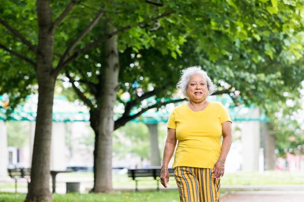 Iris found relief from her asthma thanks to monthly biologic injections