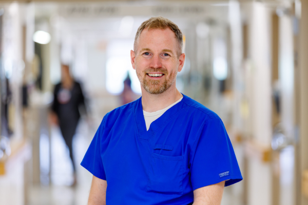 Temple Health nurse Brandon Everett, RN.