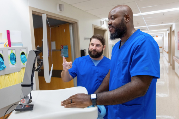 Giaccio emphasizes the importance of communication with colleagues.