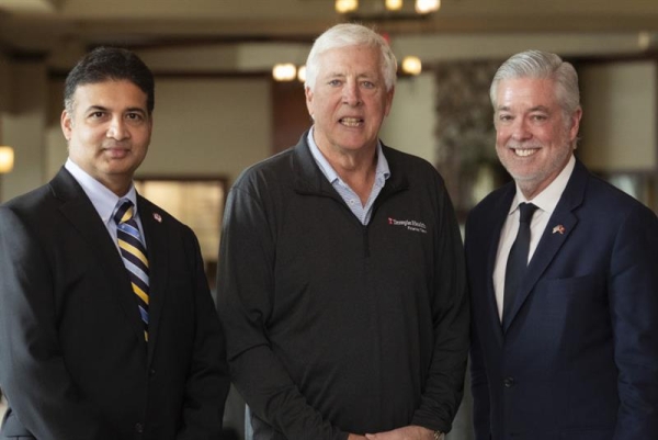 Abhi Rastogi, Mike Young, and John Fry Group Shot