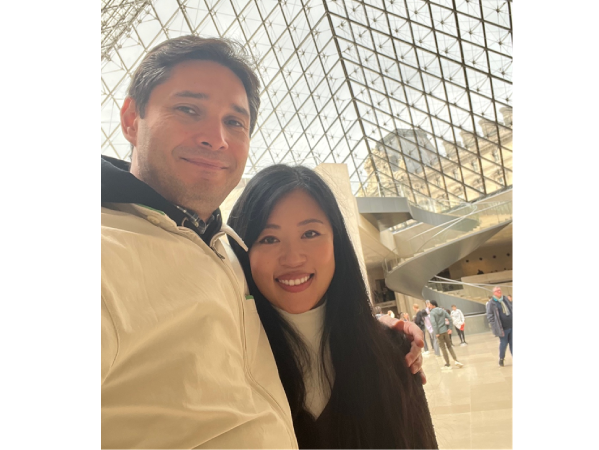 Roman Prosniac with wife